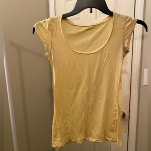 Yellow t-shirt